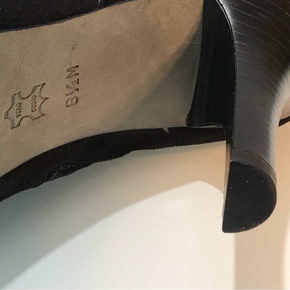 Antonio Melani Black Suede Boots - Picture 8 of 11